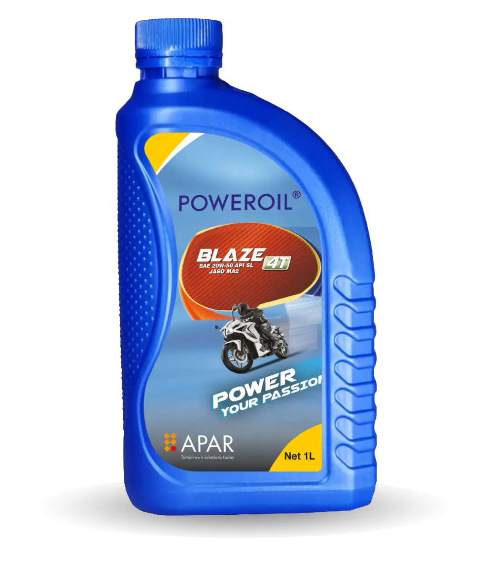 Motorcycle engine Oil - POWEROIL BLAZE 4T